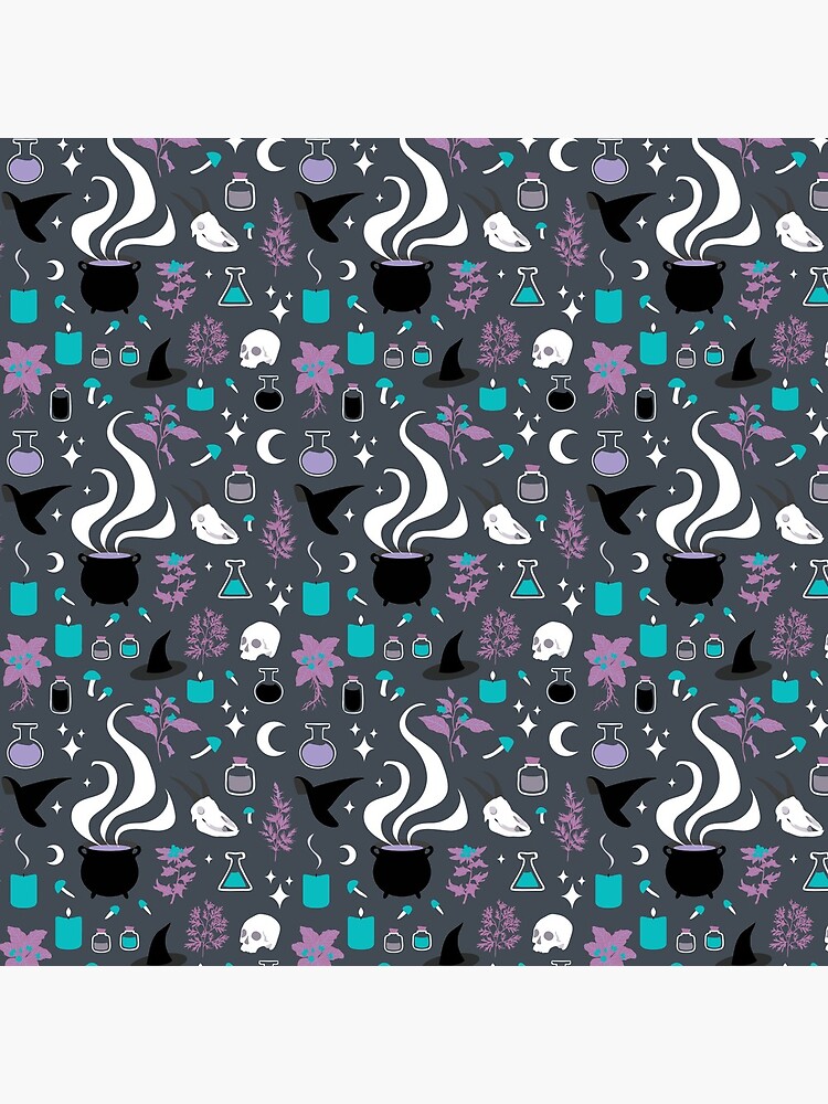 Witchy Pattern - Dark by jbott