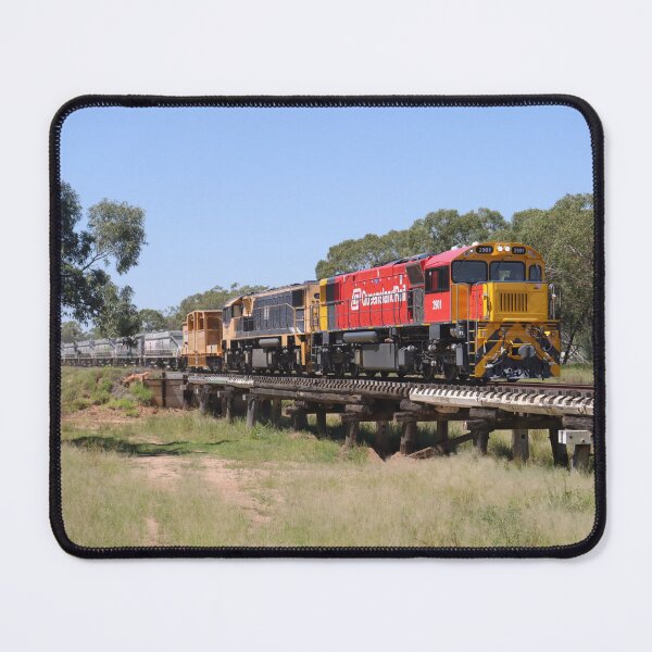 Item preview, Queensland Rail’s 2901 on a Ballast train designed and sold by Rail Town Productions.