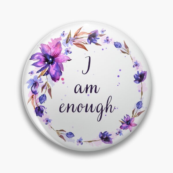 Item preview,  I am enough. Watercolour Circle designed and sold by Gretch21.