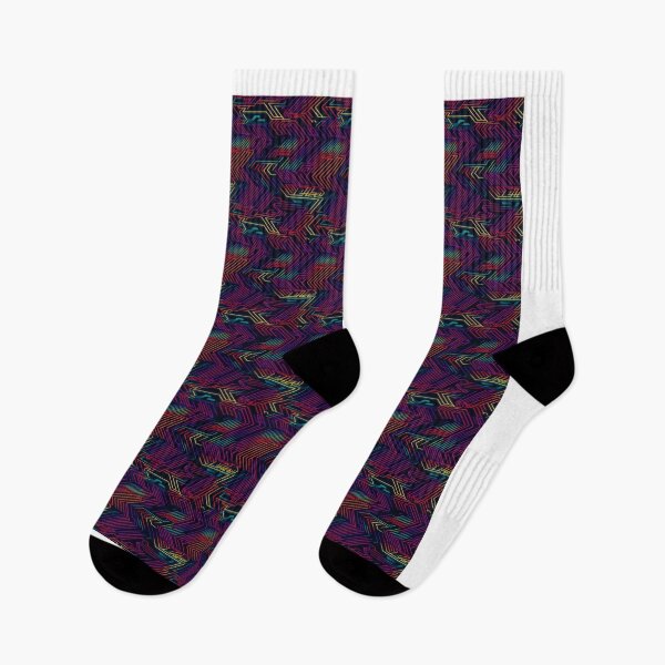 Item preview, Transport yourself to a retrofuturistic world with this vibrant synth wave laser pattern design! designed and sold by Neffdesign.