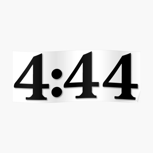 4:44 Jay Z Poster