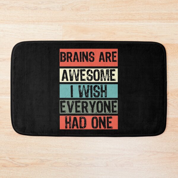 Item preview, Brains are Awesome i wish Everyone had One - Vintage designed and sold by Georgy09.
