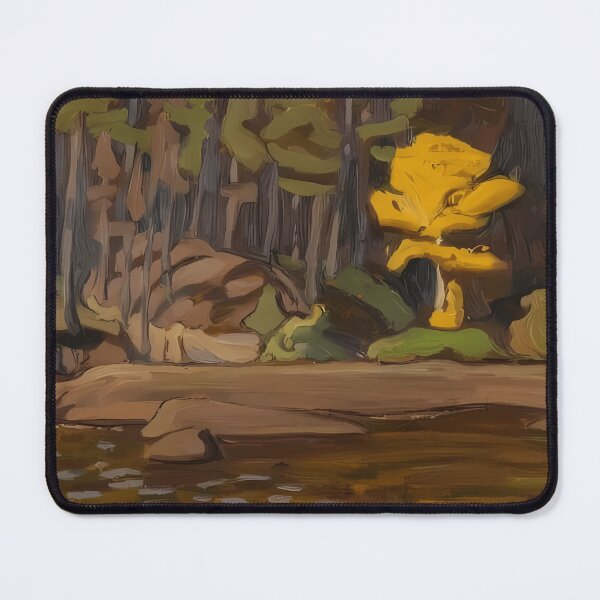 Item preview, On an Algoma Lake by Lawren Harris designed and sold by TheRedVineyard.