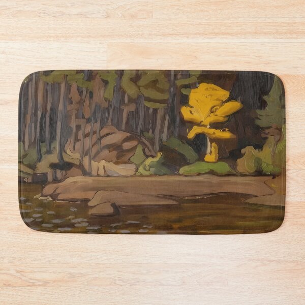 Item preview, On an Algoma Lake by Lawren Harris designed and sold by TheRedVineyard.