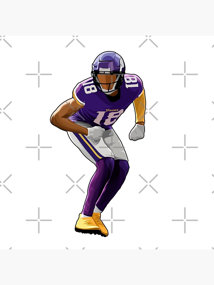 Nike Little Kid's Minnesota Vikings Justin Jefferson #18 Purple