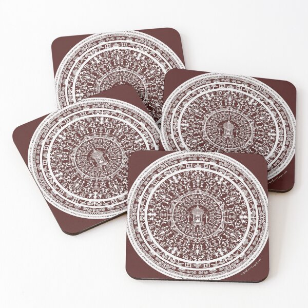 Item preview, Warli & Mandala art fusion  designed and sold by MGMChitrakala.