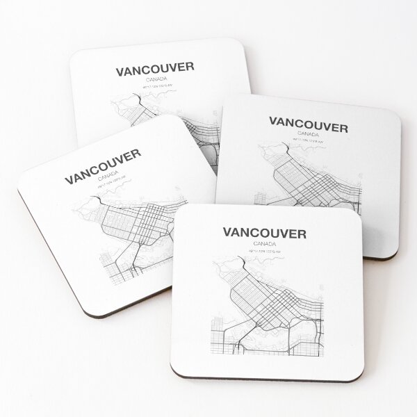 Item preview, Map of Vancouver  designed and sold by SundownDesigns.