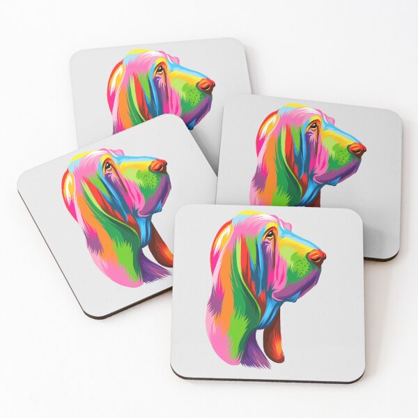 Item preview, Colorful Basset Hound designed and sold by AmmaShani.