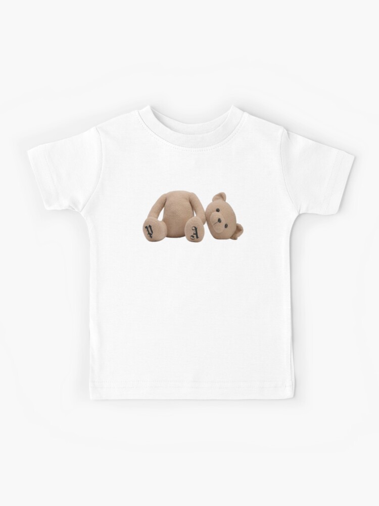 Kids Pink Bear T-Shirt by Palm Angels on Sale