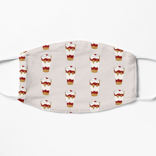 Strawberry Dessert Flat Mask