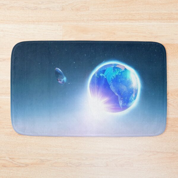 Item preview, Futuristic City Looking Up To Earth & Space designed and sold by Space-Wear.