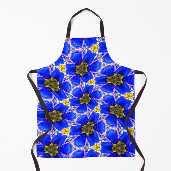 Item preview, Royal Blue Flower Pattern designed and sold by Patternflower.
