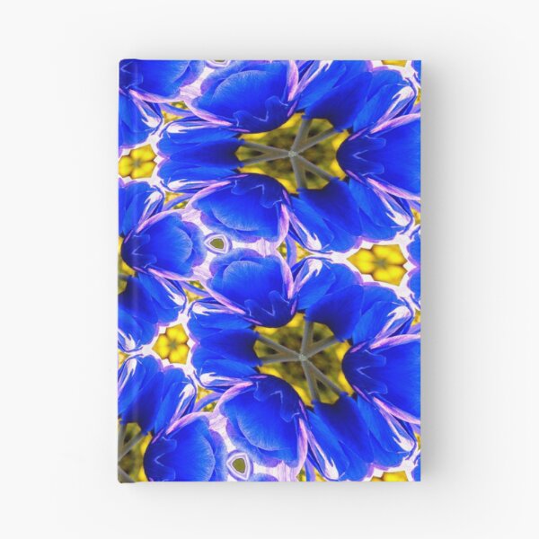 Item preview, Royal Blue Flower Pattern designed and sold by Patternflower.