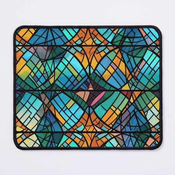 Item preview, Stained Glass Dreams: Mesmerizing designs in a kaleidoscope of color #11 designed and sold by Verbul.