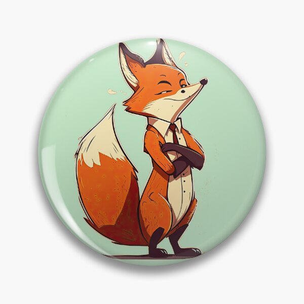Item preview, The Wily Fox: A Digital Masterpiece of Cunning and Intelligence designed and sold by Crystal Heaven.