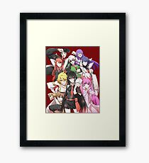 Nachtüberfall Gerahmtes Wandbild