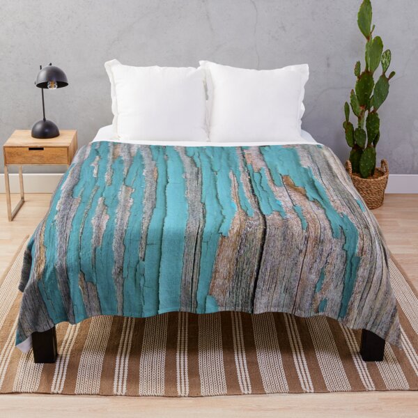 Item preview, Shabby rustic weathered wood turquoise designed and sold by MichaelPearsona.