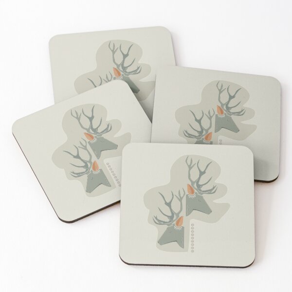 Item preview, Mystical Stag (Shadow and Bone) designed and sold by PreetiHegde.