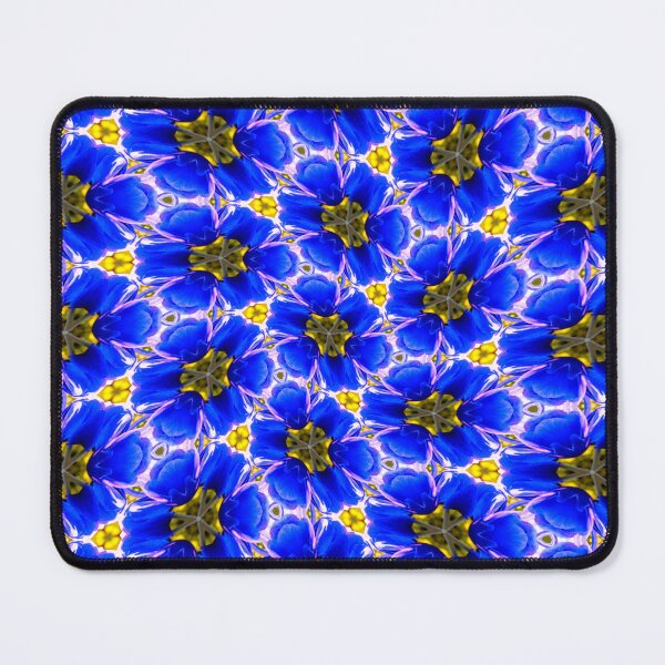 Item preview, Royal Blue Flower Pattern designed and sold by Patternflower.