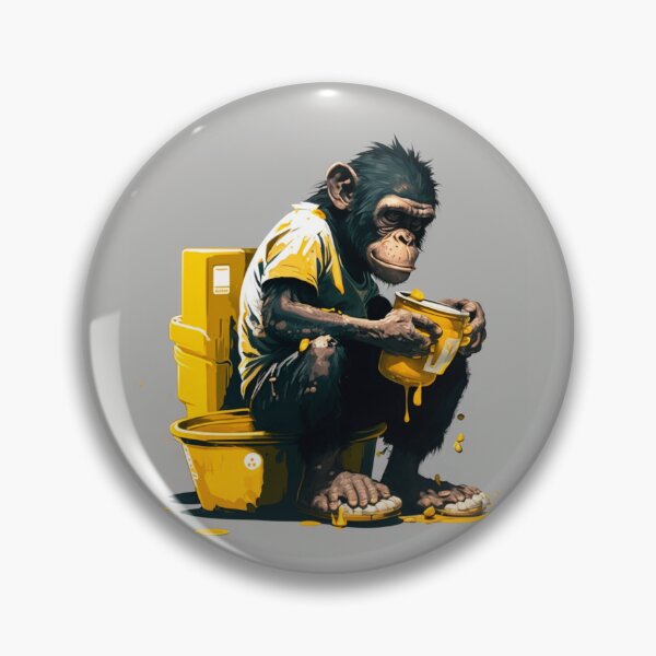 Item preview, Chimpancé con ropa de rapero designed and sold by Rofia Design.