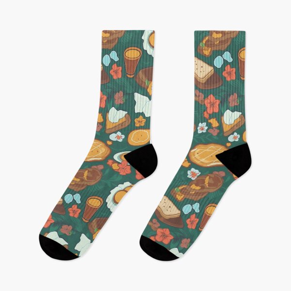 Item preview, Brunch in Paradise Abstract Hawaiian Print designed and sold by zwrohn.