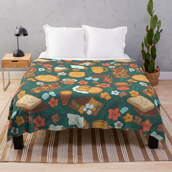 Item preview, Brunch in Paradise Abstract Hawaiian Print designed and sold by zwrohn.
