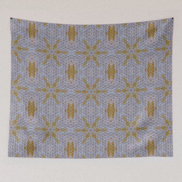 Item preview, Burmese Python Snake Skin Texture Kaleidoscope Pattern 12 designed and sold by Swabcraft.