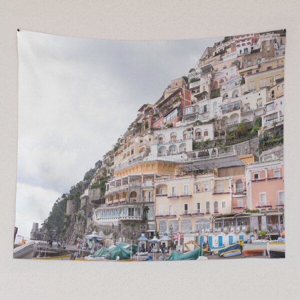 Item preview, Coastal town in Positano -Amalfi Coast Italy designed and sold by Tamas Das.