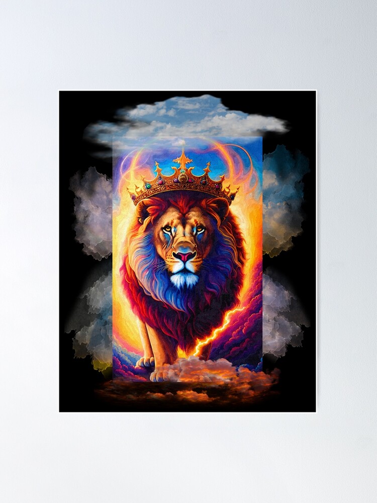 Inspirational Jewish Lion Jesus Diamond Art Christian Religion