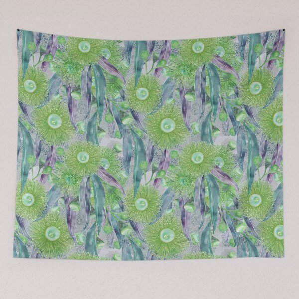 Item preview, Modern Summer Eucalyptus Blooms After The Rain designed and sold by Sketchbook Designs.