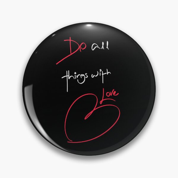 Item preview, Do all things with love romantic heart and text design-69 PNG designed and sold by Metaversigns2-O.