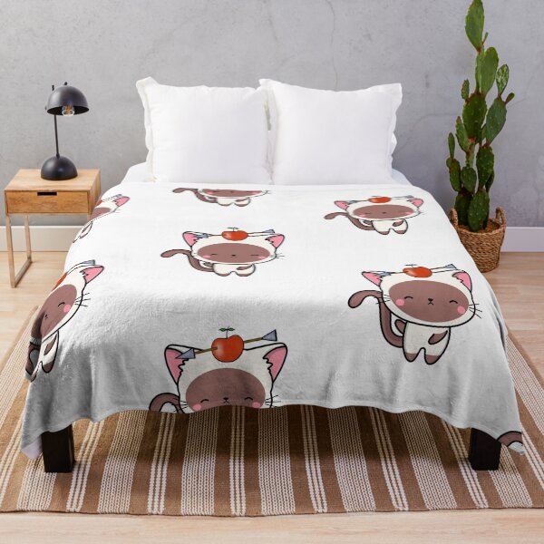 Item preview, Funny white cat has an apple with an arrow through it designed and sold by Pet Station.
