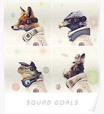 Star Team - Squad Goals Poster