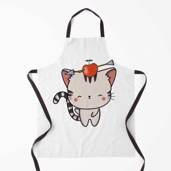 Item preview, Funny Tabby cat has an apple with an arrow through it designed and sold by Pet Station.