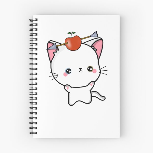 Item preview, Funny White cat has an apple with an arrow through it designed and sold by Pet Station.
