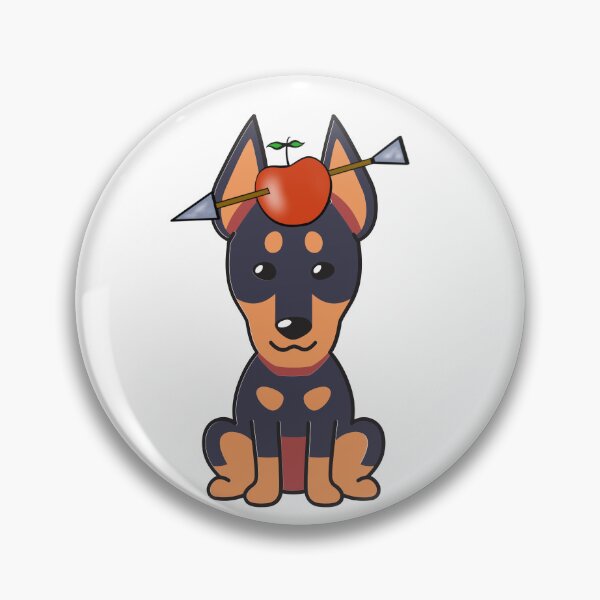 Item preview, Funny Guard Dog has an apple with an arrow through it designed and sold by Pet Station.