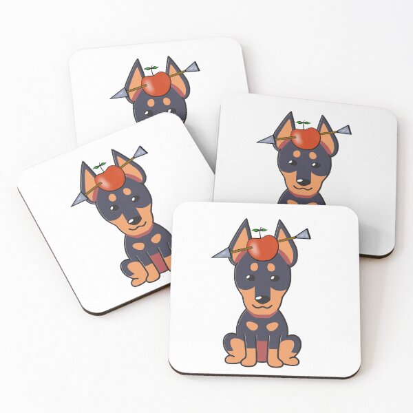 Item preview, Funny Guard Dog has an apple with an arrow through it designed and sold by Pet Station.