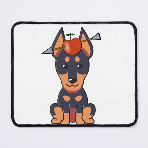 Item preview, Funny Guard Dog has an apple with an arrow through it designed and sold by Pet Station.