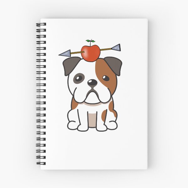Item preview, Funny Bulldog has an apple with an arrow through it designed and sold by Pet Station.