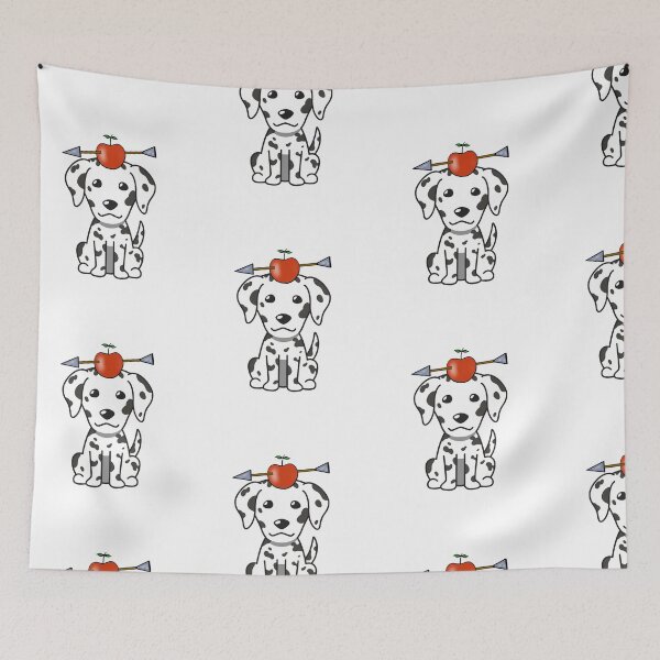 Item preview, Funny Dalmatian has an apple with an arrow through it designed and sold by Pet Station.