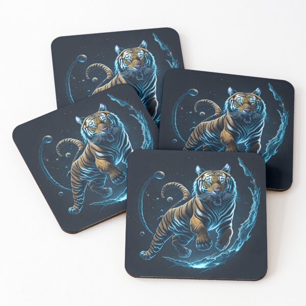 Item preview, cool tiger moon designed and sold by novmasao.