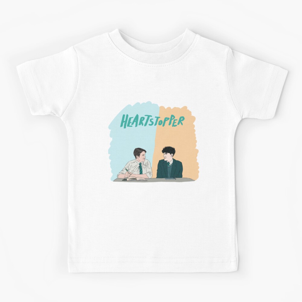 Heartstopper Nick and Charlie cute charger Kids T-Shirt for Sale