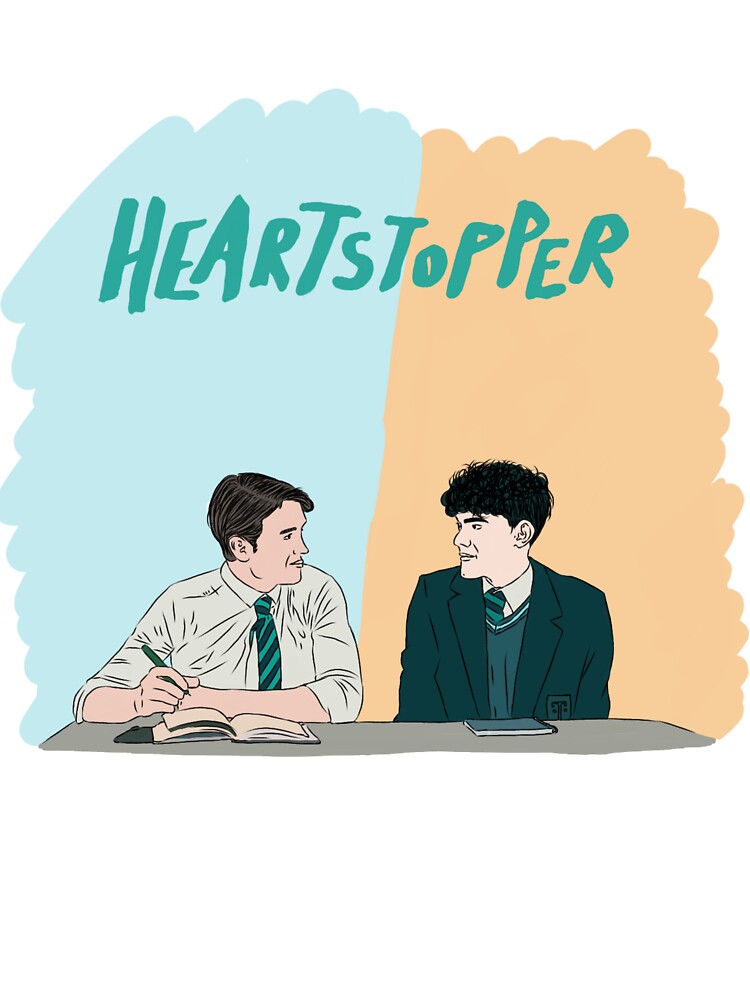 Heartstopper Nick and Charlie cute charger Kids T-Shirt for Sale