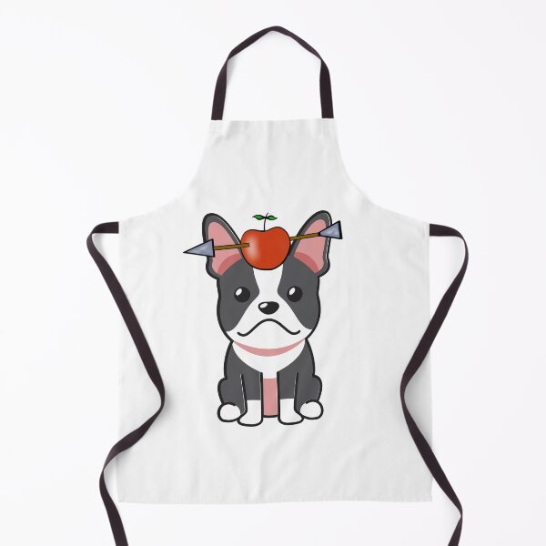 Item preview, Funny French Bulldog has an apple with an arrow through it designed and sold by Pet Station.