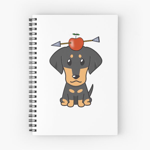 Item preview, Funny Dachshund has an apple with an arrow through it designed and sold by Pet Station.