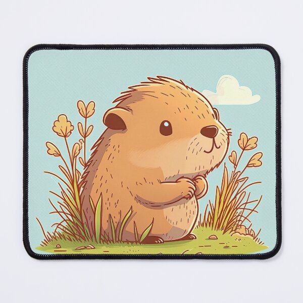 Item preview, Cute baby capybara designed and sold by Hibiskusmond.