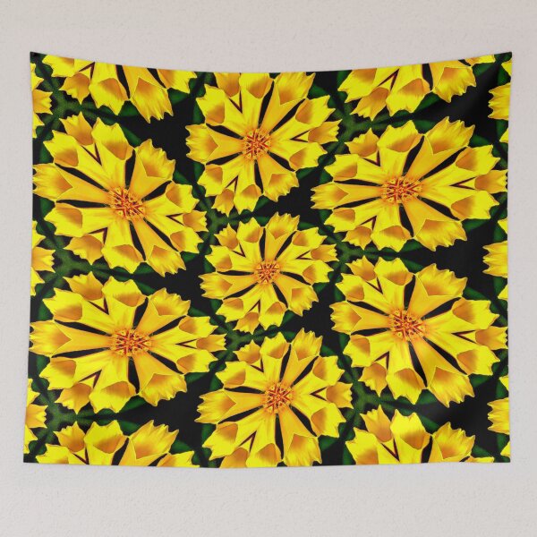 Item preview, Golden Flower Pattern designed and sold by Patternflower.
