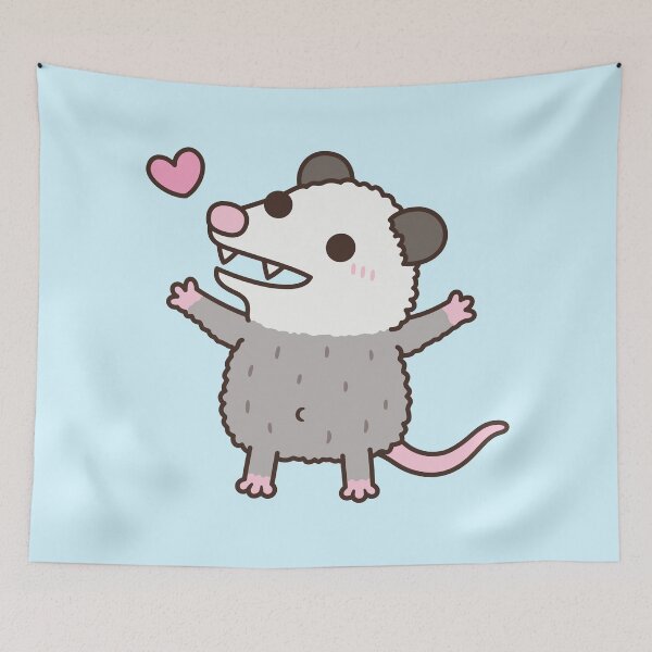 Item preview, Cute Opossum Doodle designed and sold by rustydoodle.