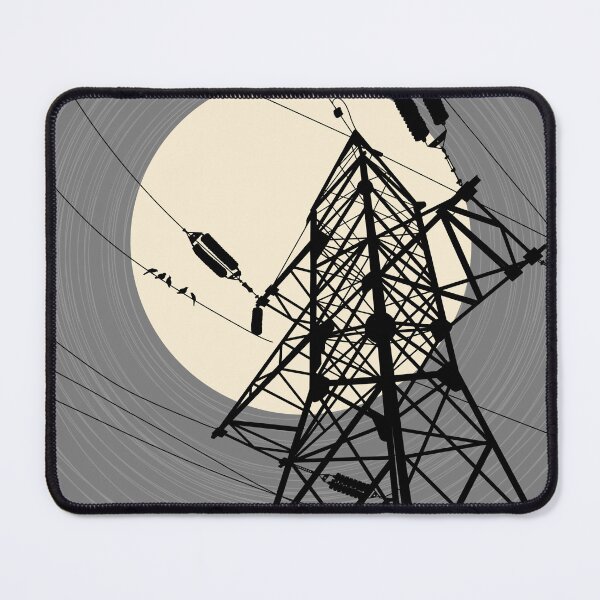 Item preview, Electric tower digital art designed and sold by artoffaizan.