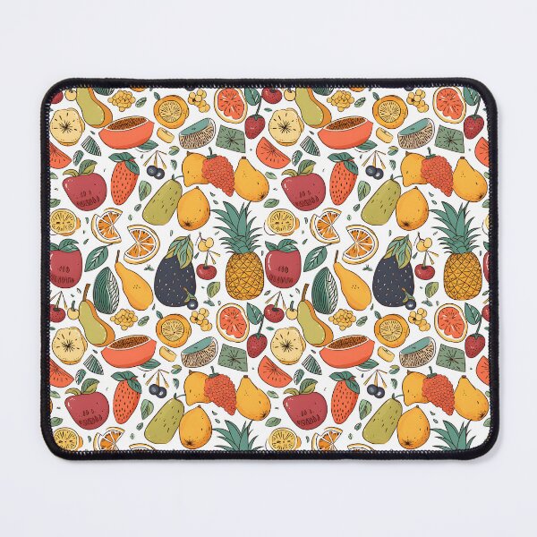Item preview, Vegan People Life Fruits Pattern designed and sold by AI Creations ⭐⭐⭐⭐⭐.